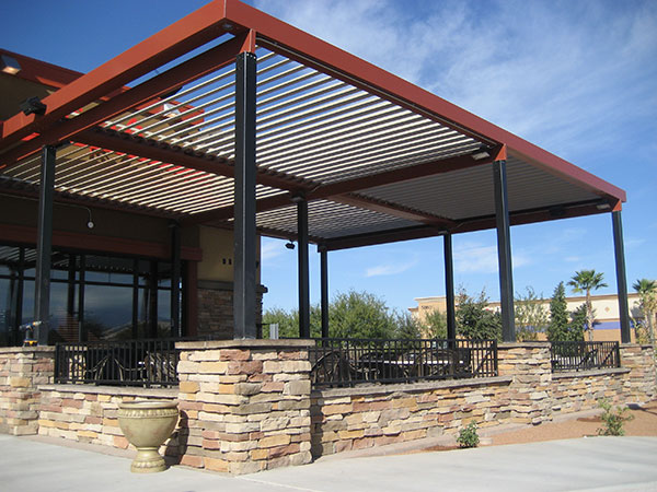 Patio Cover - Louvered Roof